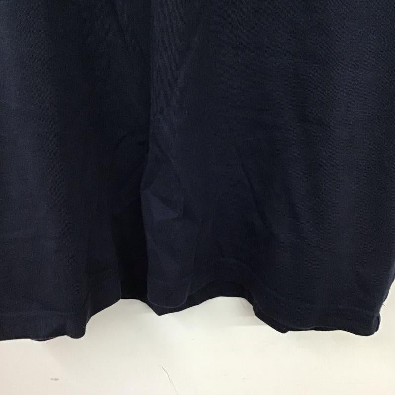 トミーヒルフィガー TOMMY HILFIGER Tシャツ 半袖 M ロゴ、文字 紺 / ネイビー /  メンズ USED 古着 中古 10130761