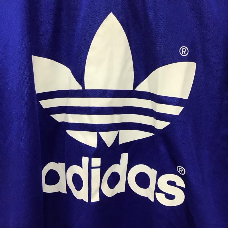 アディダス adidas Tシャツ 半袖 プリント X ロゴ、文字 青 / ブルー /  メンズ USED 古着 中古 10128481
