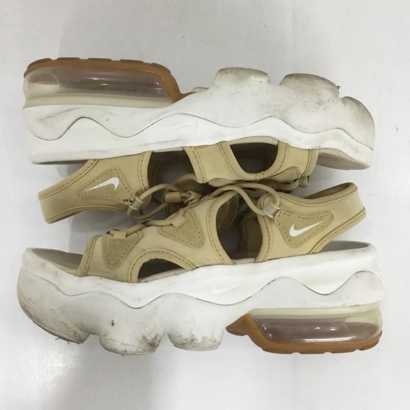 ナイキ NIKE サンダル サンダル CI8798-200 WMNS AIR MAX KOKO SANDAL 厚底 24cm 24.0cm ワンポイント ベージュ / ベージュ /  レディース USED 古着 中古 10124336