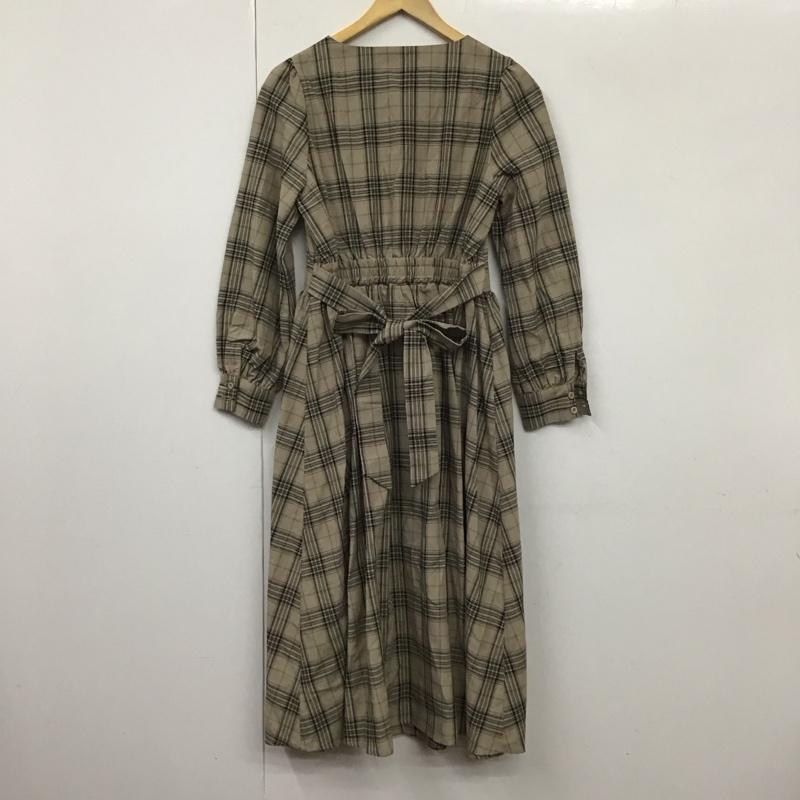アルシーヴ archives ワンピース ロングスカート M チェック マルチカラー / マルチカラー /  レディース USED 古着 中古 10131524