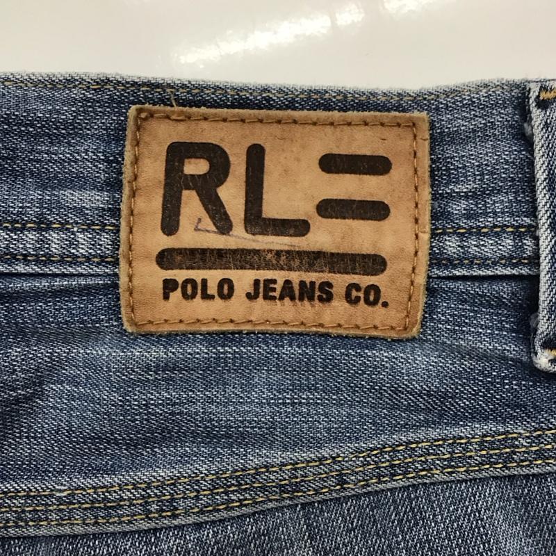 ポロジーンズカンパニー POLOJEANSCO. パンツ デニム、ジーンズ デニムパンツ ワーカージーンズ カジュアルパンツ ストレートパンツ 29インチ 無地 インディゴ / インディゴ /  メンズ USED 古着 中古 10107235