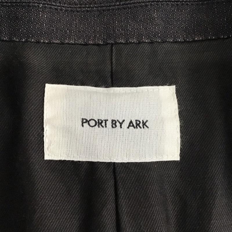 ポートバイアーク PORT BY ARK ジャケット、上着 ジャケット、ブレザー PO11-J002 DoubleBreastedJacketHerringbone カジュアルパンツ ダブルジャケット 2 無地 灰 / グレー /  メンズ USED 古着 中古 10109798