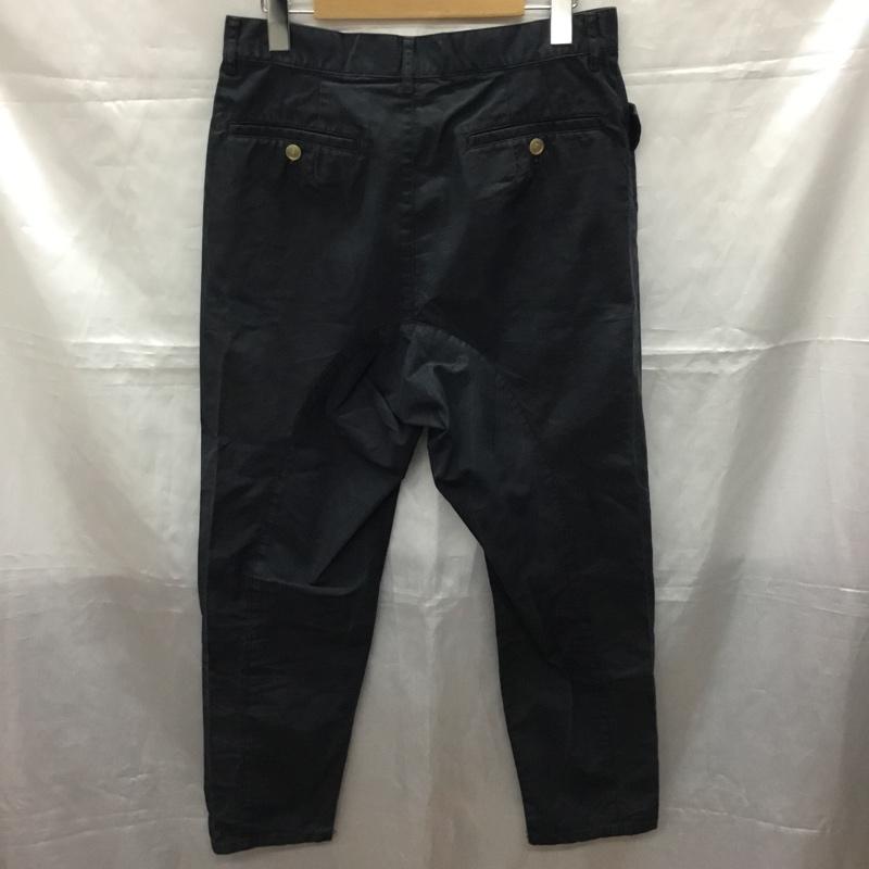 ディガウェル DIGAWEL パンツ チノパン チノパン カジュアルパンツ ストレートパンツ スリムパンツ 1 無地 紺 / ネイビー /  メンズ USED 古着 中古 10114075