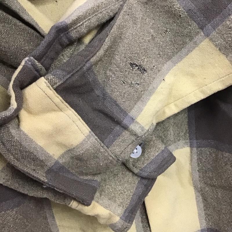 タウンクラフト TOWNCRAFT シャツ、ブラウス 長袖 長袖シャツ チェックシャツ カラーシャツ ボタンダウンシャツ M チェック マルチカラー / マルチカラー /  メンズ USED 古着 中古 10128672