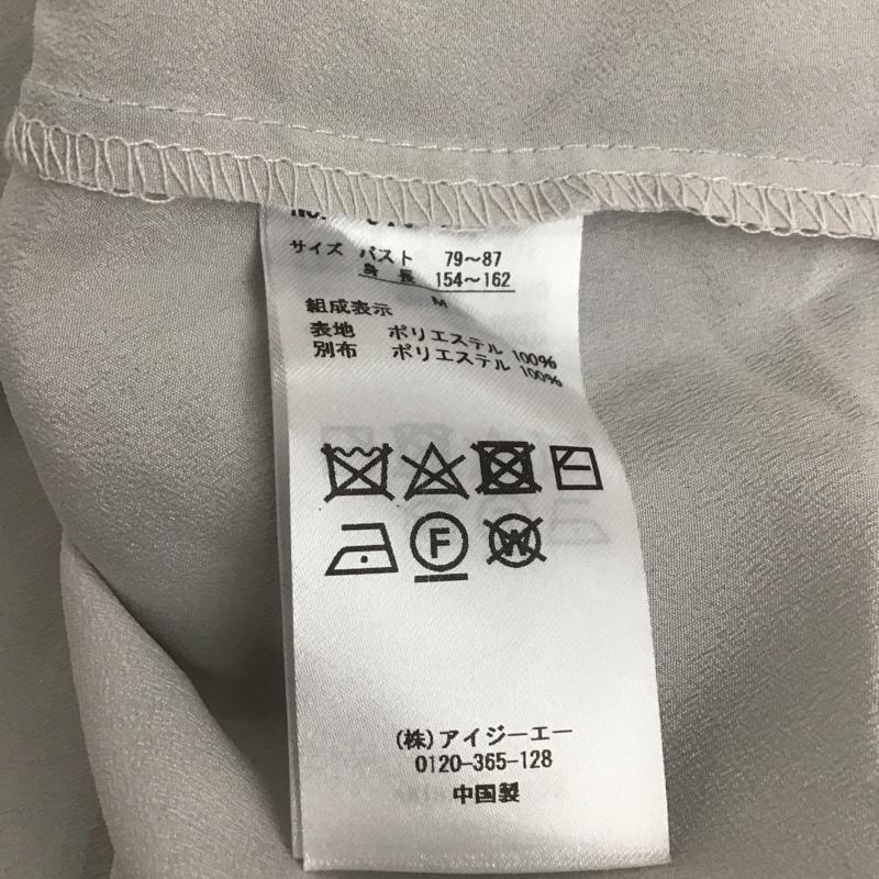 アクシーズファム axes femme シャツ、ブラウス 長袖 M 無地 灰 / グレー /  レディース USED 古着 中古 10150997