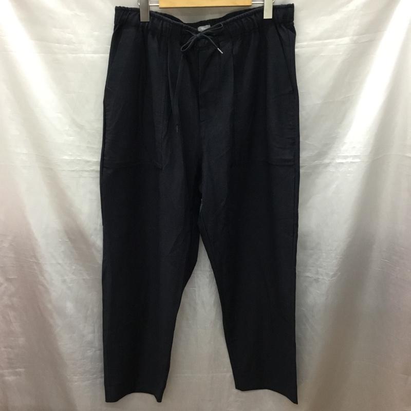 ジャーナルスタンダード レリューム JOURNAL STANDARD relume パンツ ワークパンツ、ペインターパンツ 22-030-464-0420-2-0 ワイドパンツ ストレッチパンツ カジュアルパンツ L 無地 紺 / ネイビー /  メンズ USED 古着 中古 10121052