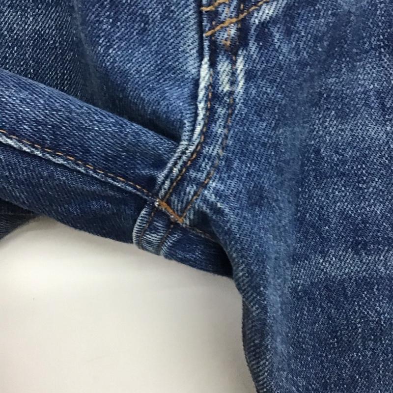 ギャップ GAP パンツ デニム、ジーンズ デニムパンツ ワイドパンツ カジュアルパンツ ストレッチパンツ 28インチ ダメージ加工 インディゴ / インディゴ /  メンズ USED 古着 中古 10148040