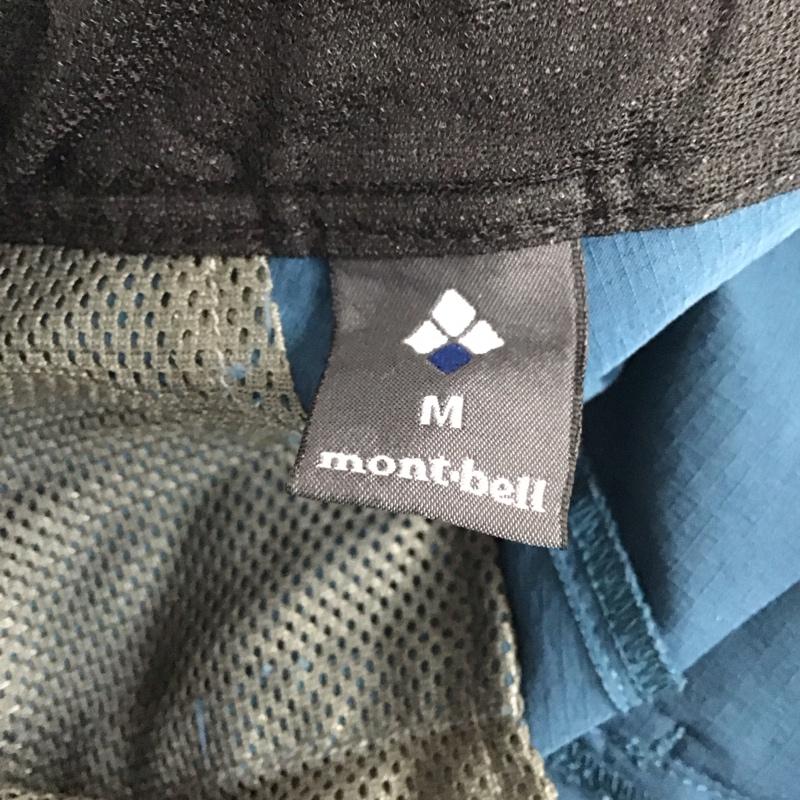 モンベル mont-bell パンツ ショートパンツ 1105672 サウスリムショーツ ハーフパンツ ショートパンツ M ロゴ、文字 青 / ブルー /  メンズ USED 古着 中古 10133520