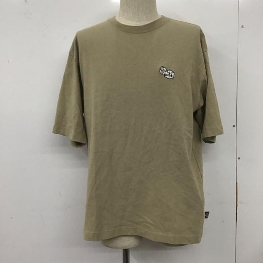 ベンデイビス BEN DAVIS Tシャツ 半袖 C-2580030 SouvenirEMBS/STee ビッグシルエットオーバーサイズカットソー プリントTシャツ L ロゴ、文字 ベージュ / ベージュ /  メンズ USED 古着 中古 10110733