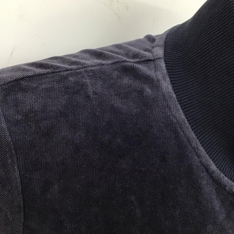 ナイキ NIKE セットアップ セットアップ 275833-420 ジャージ ジップアップジャケット ワイドパンツ 2点セット M ロゴ、文字 紺 / ネイビー /  メンズ USED 古着 中古 10117280