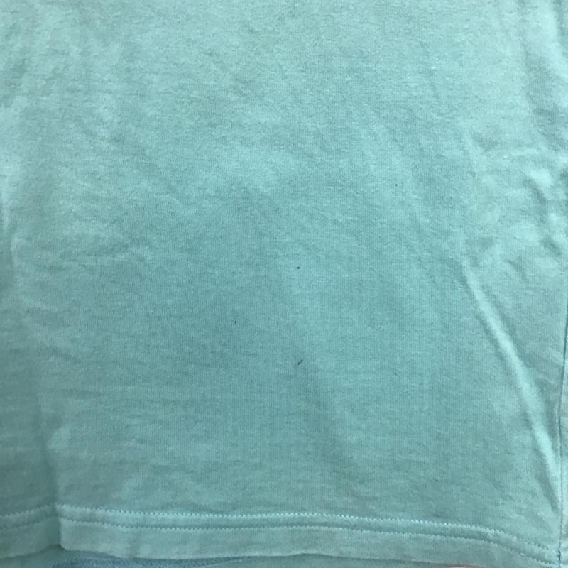 エックスガール X-girl Tシャツ 半袖 2 プリント 水色 / ライトブルー /  レディース USED 古着 中古 10146757