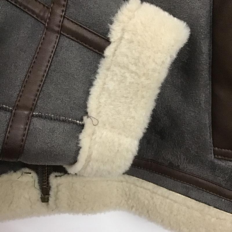 スライ SLY コート コート一般 039can30-3010 ムートン アウター 2 無地 灰 / グレー /  レディース USED 古着 中古 10145488