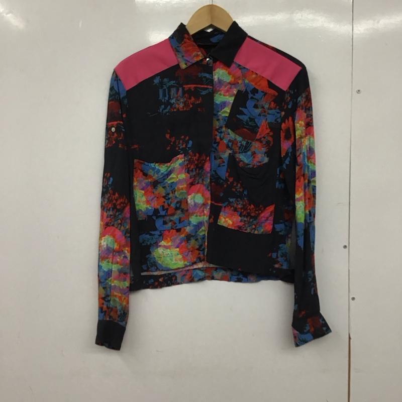 ディーゼル DIESEL シャツ、ブラウス 長袖 長袖シャツ プリントシャツ カラーシャツ プリント マルチカラー / マルチカラー /  レディース USED 古着 中古 10147649