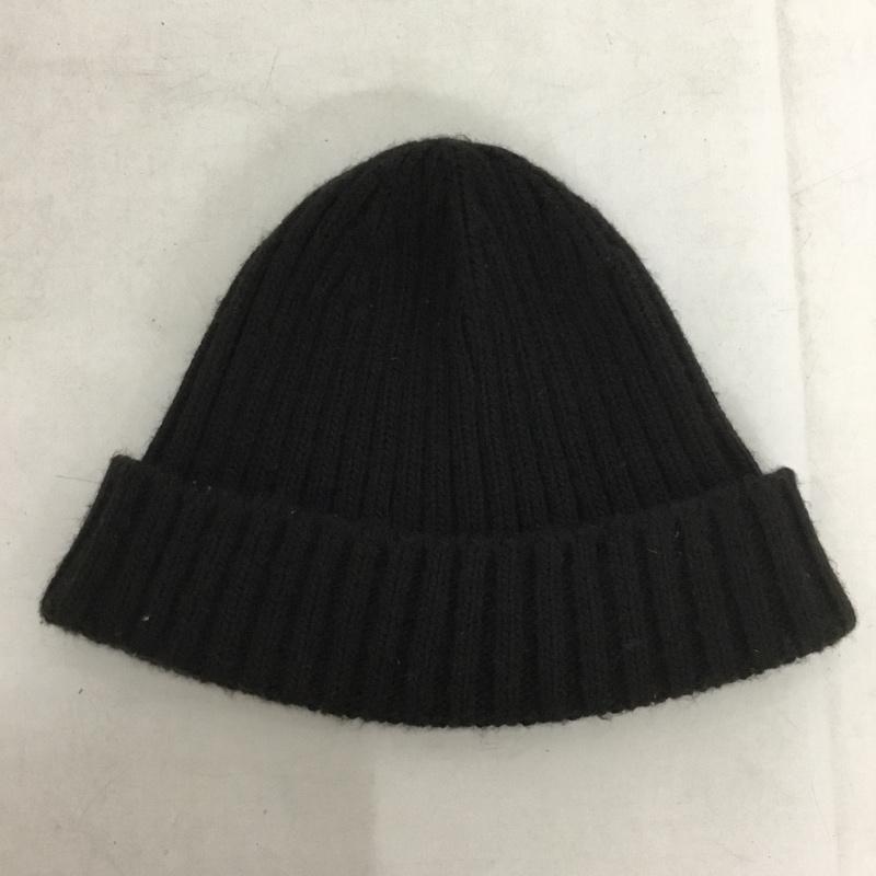 ザノースフェイス THE NORTH FACE 帽子 ニット帽 ビーニー ロゴ、文字 黒 / ブラック /  メンズ USED 古着 中古 10137915