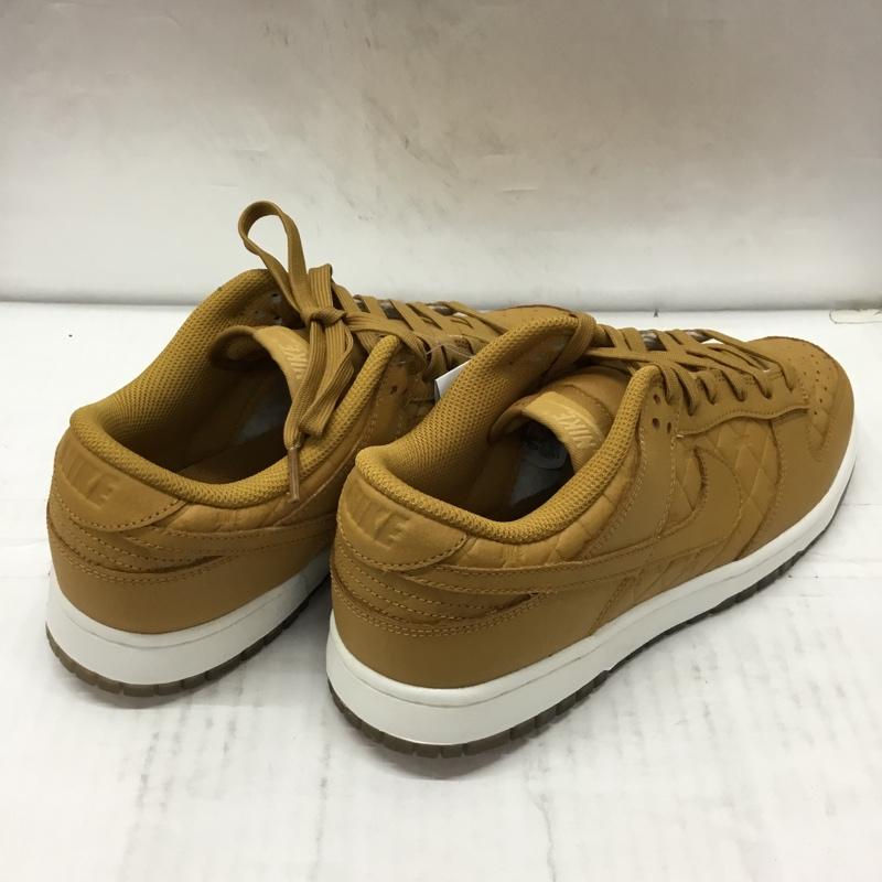 ナイキ NIKE スニーカー スニーカー DX3374 700 WMNS DUNK LOW 28cm 箱有 28.0cm ロゴ、文字 キャメル / キャメル /  メンズ USED 古着 中古 10107853