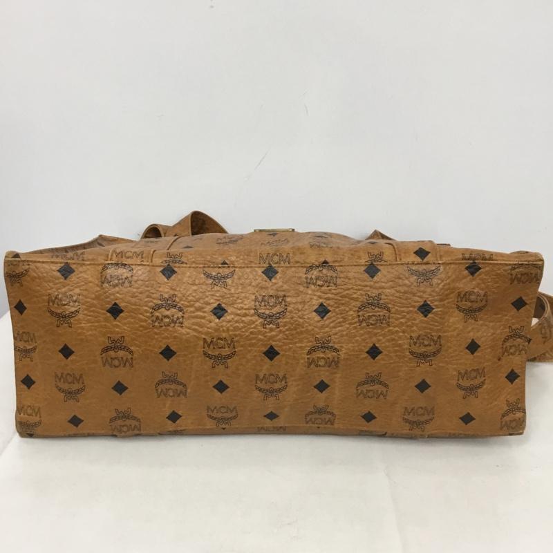 エムシーエム MCM トートバッグ トートバッグ レザー ロゴ ロゴ、文字 茶 / ブラウン /  レディース USED 古着 中古 10144958
