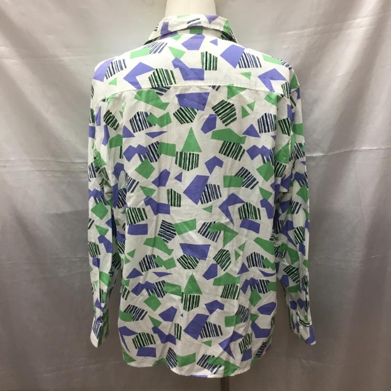 ニコアンド niko and... シャツ、ブラウス 長袖 ON92MA03TO オープンカラーシャツ 開襟 タグ付き 3 総柄 マルチカラー / マルチカラー /  メンズ USED 古着 中古 10114793