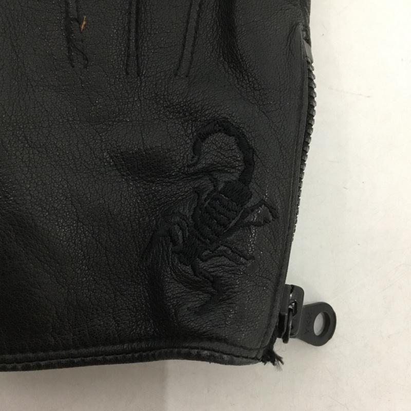 ジィ ヒステリック トリプルエックス Thee Hysteric XXX ファッション小物 手袋 さそり ワンポイント 黒 / ブラック /  メンズ USED 古着 中古 10142109
