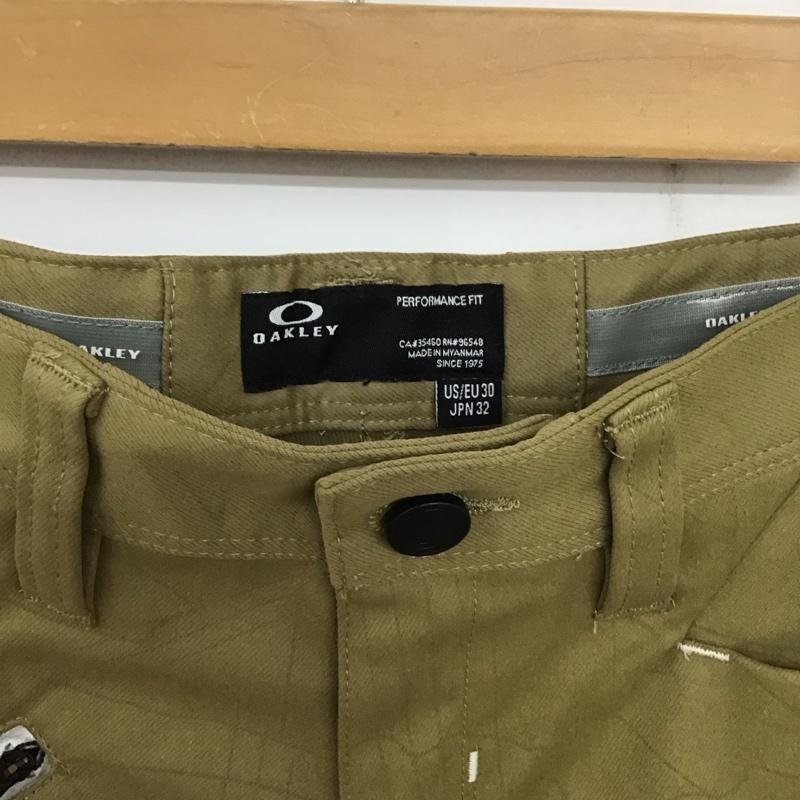 オークリー OAKLEY パンツ チノパン チノパン スリムパンツ カジュアルパンツ ストレッチパンツ 30インチ ロゴ、文字 ベージュ / ベージュ /  メンズ USED 古着 中古 10135730