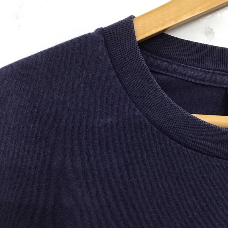 ハーレーダビッドソン Harley-Davidson Tシャツ 半袖 半袖カットソー プリントTシャツ クルーネックカットソー 2011年 L プリント 紺 / ネイビー /  メンズ USED 古着 中古 10129058