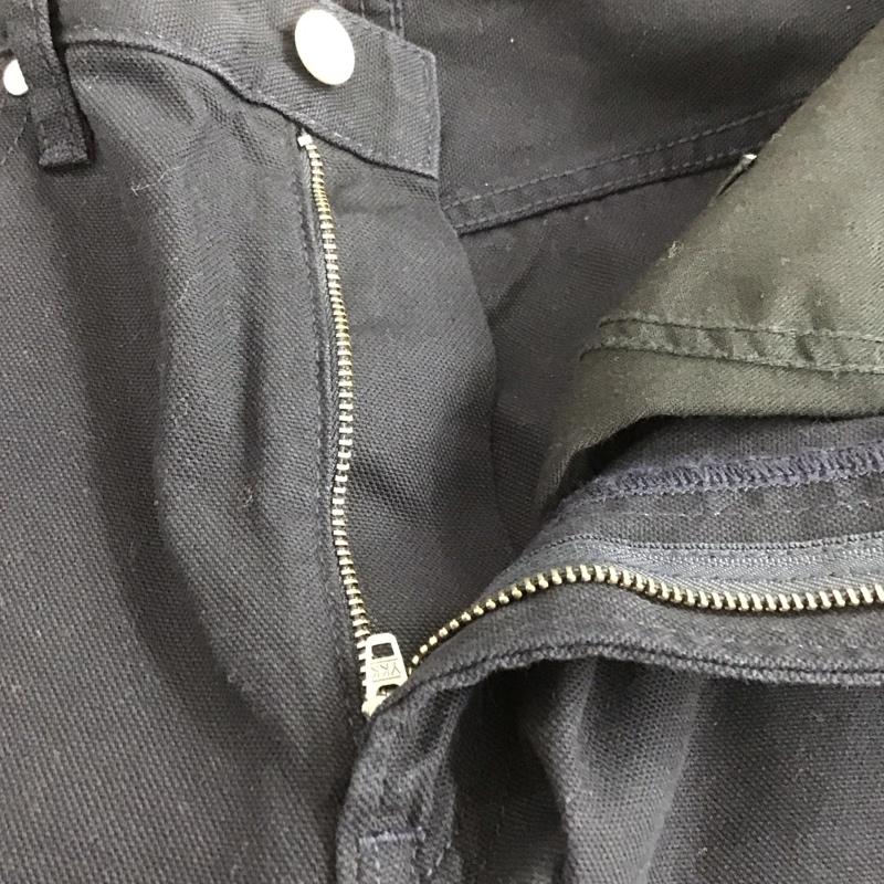 ジーユー GU パンツ デニム、ジーンズ 321-358495 ツイストパンツ UNDERCOVER M 無地 黒 / ブラック /  メンズ USED 古着 中古 10148893