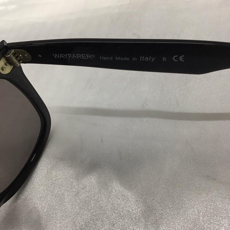 レイバン Ray-Ban めがね・サングラス サングラス RB2140-F 901 WAYFARER ロゴ、文字 黒 / ブラック /  メンズ USED 古着 中古 10113371