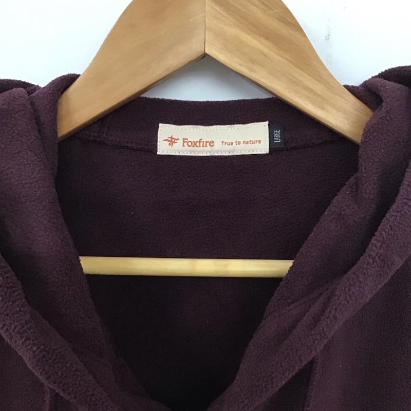 フォックスファイヤー FOXFIRE ベスト ベスト L 無地 えんじ / ワインレッド /  レディース USED 古着 中古 10140422