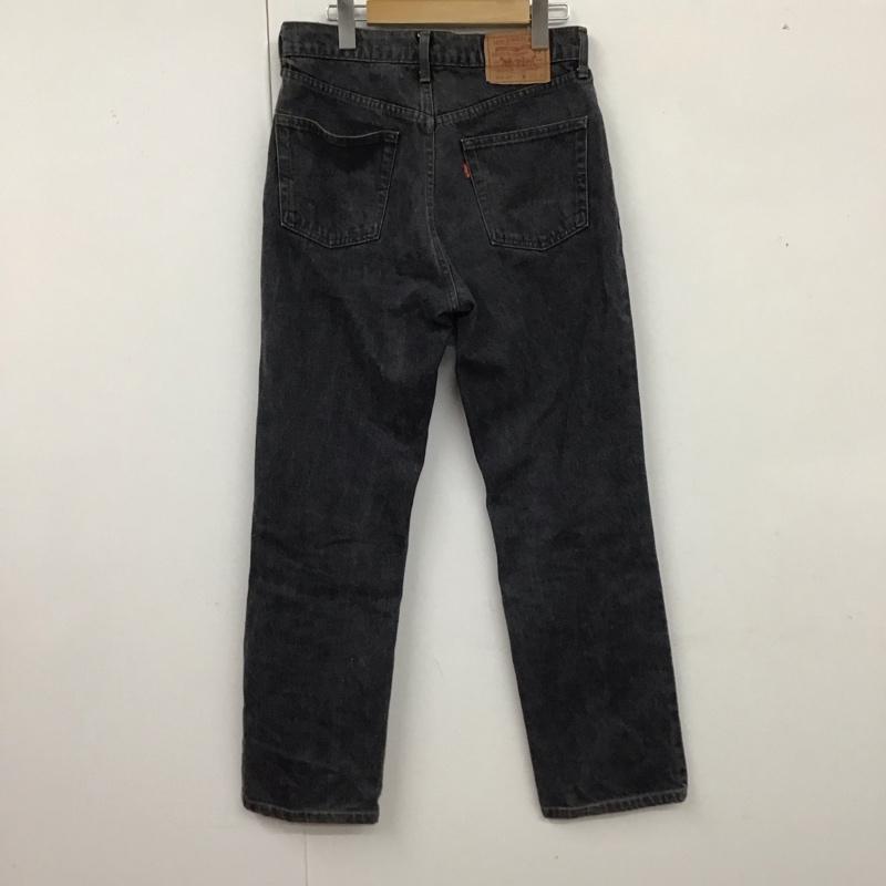 リーバイス Levi s パンツ デニム、ジーンズ 31インチ 無地 黒 / ブラック /  メンズ USED 古着 中古 10123345