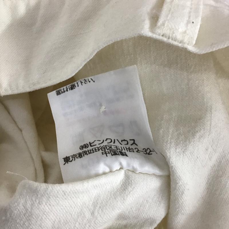ピンクハウス PINK HOUSE パンツ ワークパンツ、ペインターパンツ M 無地 白 / ホワイト /  レディース USED 古着 中古 10109129