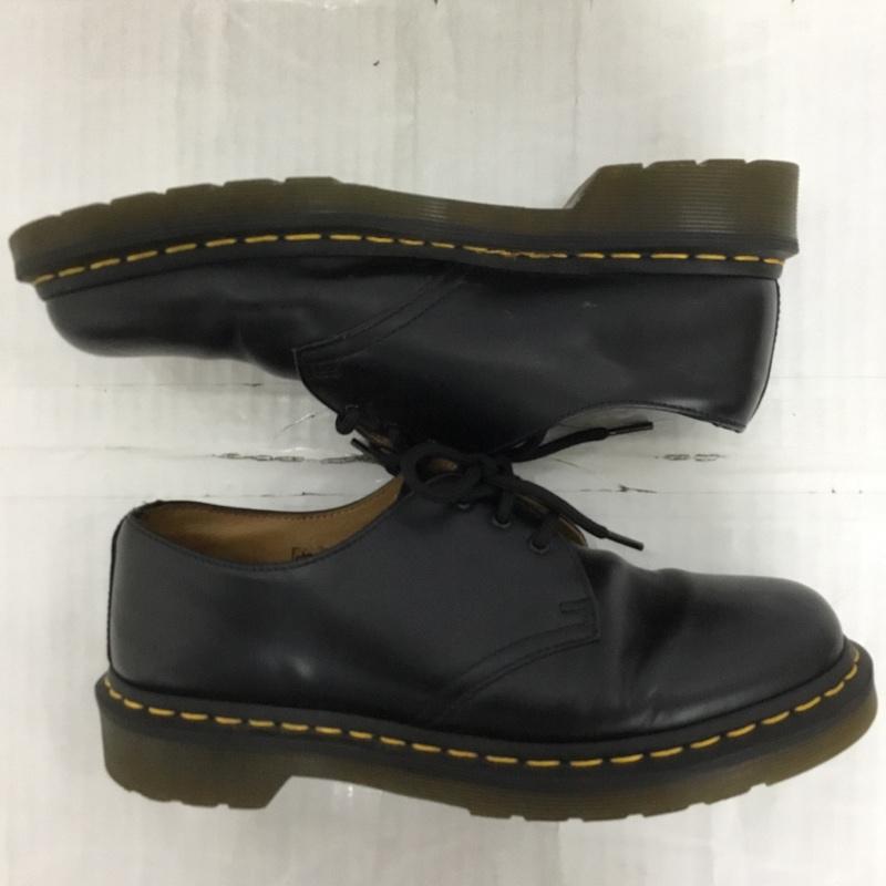 ドクターマーチン Dr.Martens 革靴 革靴 1461 59 3ホール UK7 US：8 無地 黒 / ブラック /  メンズ USED 古着 中古 10123651