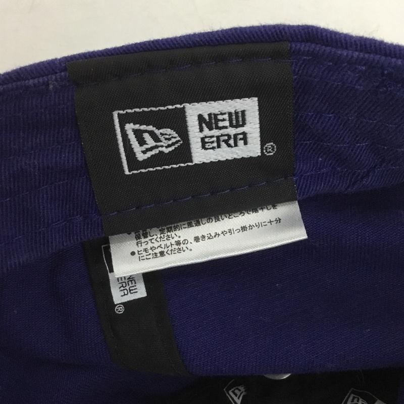 ニューエラ NEW ERA 帽子 キャップ LA ロサンゼルス ドジャース メジャーリーグ コットン ロゴ、文字 青 / ブルー /  メンズ USED 古着 中古 10132039