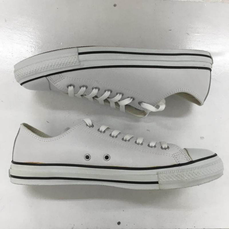 コンバース CONVERSE スニーカー スニーカー LEA ALL STAR OX 1B905 WHITE 29.0cm 無地 白 / ホワイト /  メンズ USED 古着 中古 10110122