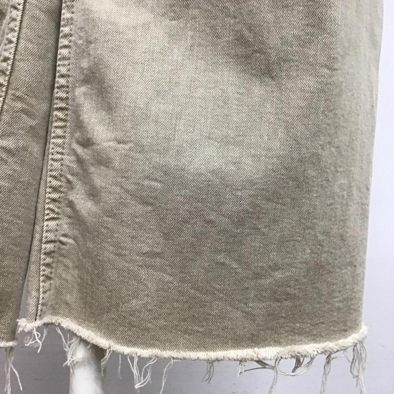 ザラ ZARA パンツ デニム、ジーンズ 34インチ 無地 ベージュ / ベージュ /  レディース USED 古着 中古 10110496
