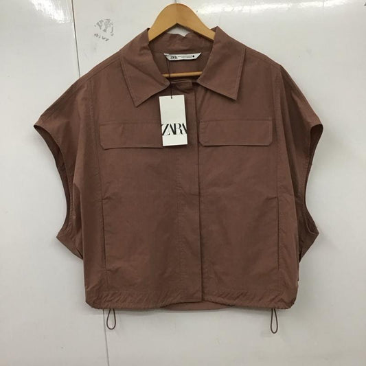 ザラ ZARA シャツ、ブラウス 半袖 S 無地 マルチカラー / マルチカラー /  レディース USED 古着 中古 10129384