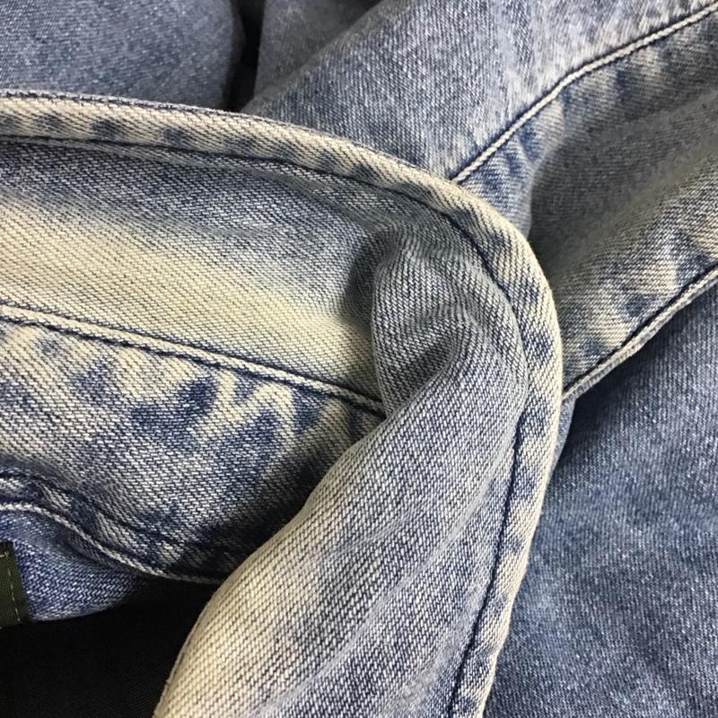 ラルフローレン RALPHLAUREN シャツ、ブラウス 長袖 長袖シャツ カラーシャツ デニムシャツ カジュアルシャツ M ロゴ、文字 インディゴ / インディゴ /  メンズ USED 古着 中古 10108498