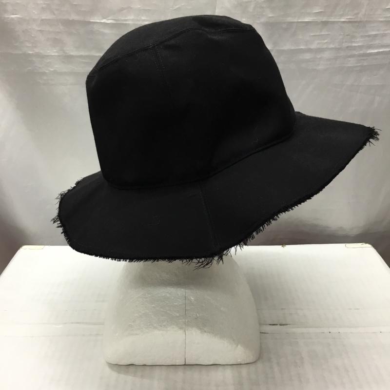 キジマ タカユキ KIJIMA TAKAYUKI 帽子 ハット JUR4H01 John UNDERCOVER 無地 黒 / ブラック /  メンズ USED 古着 中古 10122322