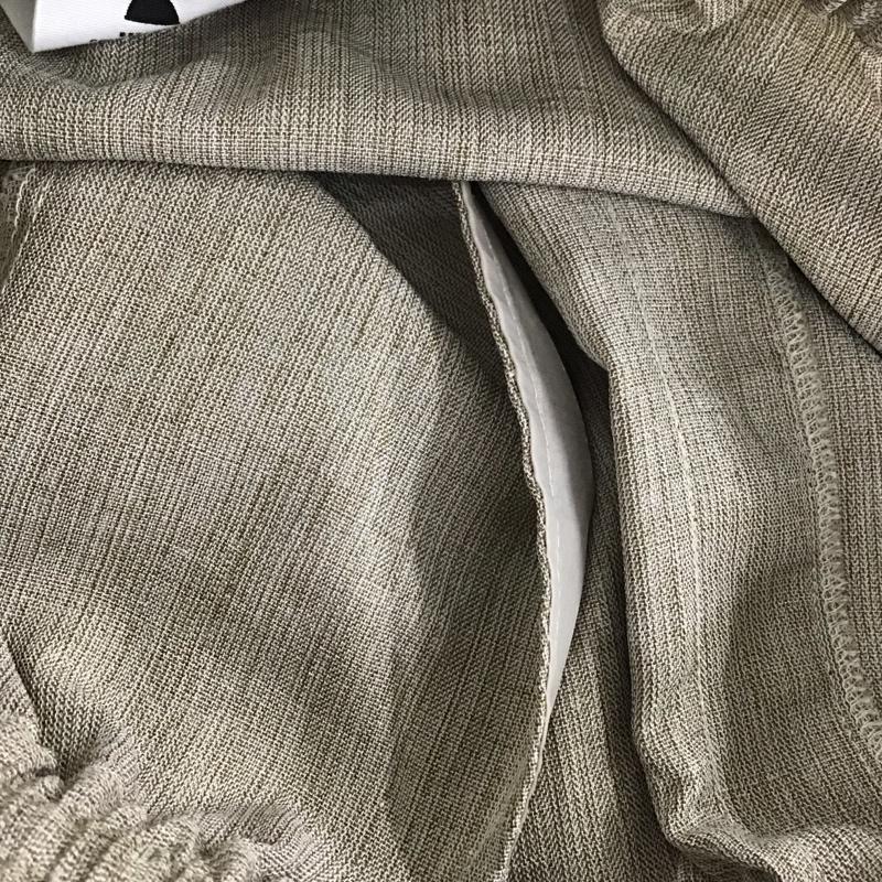 ニコアンド niko and... パンツ スラックス S213IL72TO ワイドイージーパンツ M 無地 茶 / ブラウン /  レディース USED 古着 中古 10133512