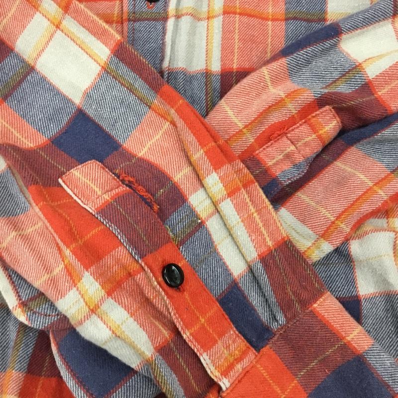 リーバイス Levi s シャツ、ブラウス 長袖 スタンダードフィット ワークシャツ M チェック マルチカラー / マルチカラー /  メンズ USED 古着 中古 10118933