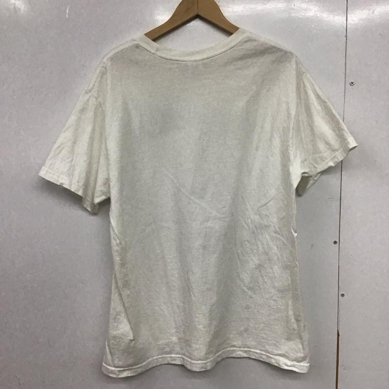 シュプリーム Supreme Tシャツ 半袖 半袖カットソー プリントTシャツ クルーネックカットソー L ロゴ、文字 白 / ホワイト /  メンズ USED 古着 中古 10149190