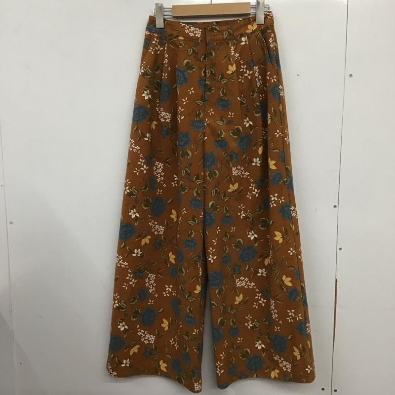 ムルーア MURUA ボトムス ボトムス S 総柄 茶 / ブラウン /  レディース USED 古着 中古 10139959