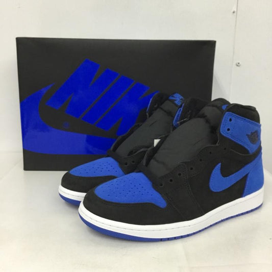ナイキ NIKE スニーカー スニーカー DZ5485 042 AIR JORDAN 1 RETRO HIGH OG 26.5cm 箱有 26.5cm ロゴ、文字 黒 / ブラック / X 青 / ブルー /  メンズ USED 古着 中古 10145584