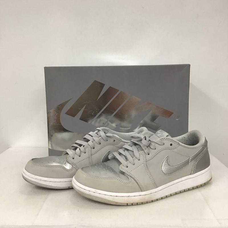 ナイキ NIKE スニーカー スニーカー CZ0790-002 AIR JORDAN 1 RETRO LOW OG 27.5cm 箱有 27.5cm ロゴ、文字 灰 / グレー / X 銀 / シルバー /  メンズ USED 古着 中古 10132118