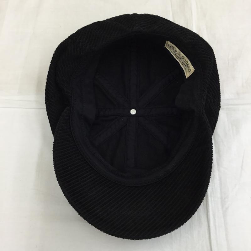 ザエイチダブリュードッグアンドコー THE H.W.DOG&CO. 帽子 ハンチング FREE 無地 黒 / ブラック /  メンズ USED 古着 中古 10136543