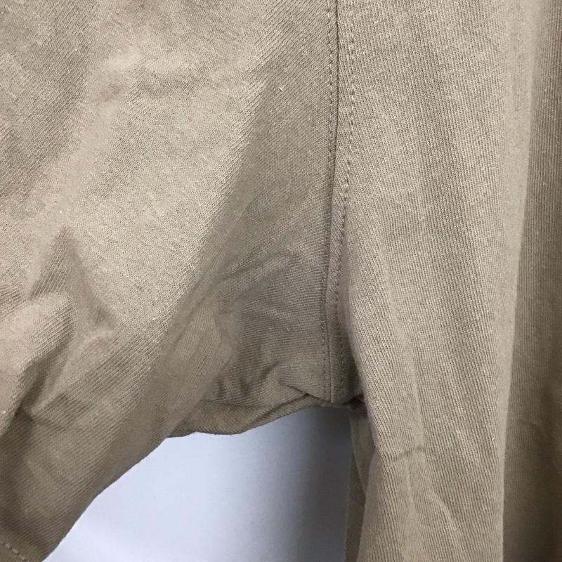 カーハート Carhartt Tシャツ 半袖 半袖カットソー プリントTシャツ クルーネックカットソー XL ロゴ、文字 ベージュ / ベージュ /  メンズ USED 古着 中古 10149280