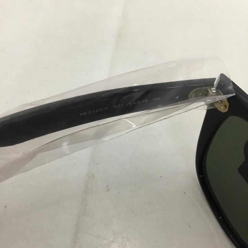 レイバン Ray-Ban めがね・サングラス サングラス RB2140-F WAYFARER カラーレンズ ケース付き ロゴ、文字 黒 / ブラック /  メンズ USED 古着 中古 10129408