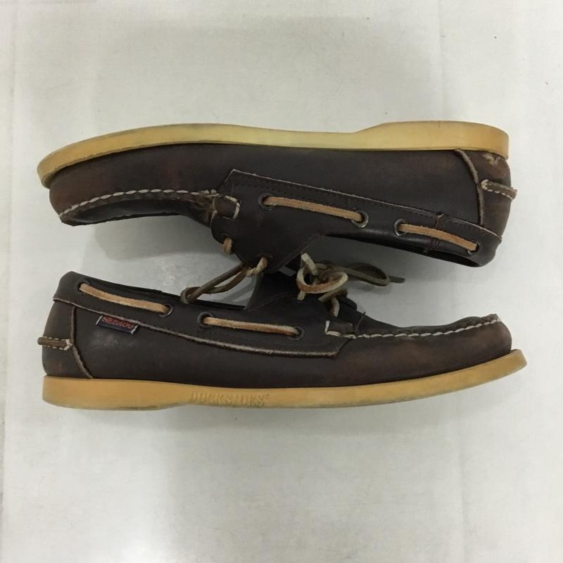 セバコ SEBAGO カジュアルシューズ カジュアルシューズ 540655S デッキシューズ ワンポイント ダークブラウン / ダークブラウン /  メンズ USED 古着 中古 10145603