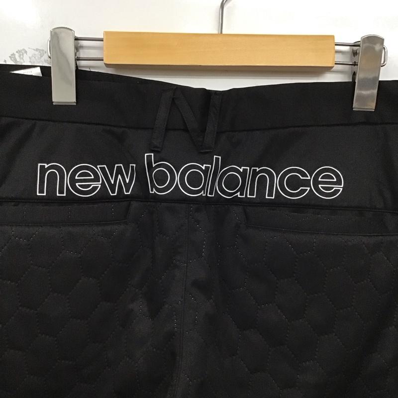 ニューバランス New Balance パンツ ワークパンツ、ペインターパンツ 012-2231012 ゴルフパンツ ワークパンツ ストレッチ 7 ロゴ、文字 黒 / ブラック /  メンズ USED 古着 中古 10129503