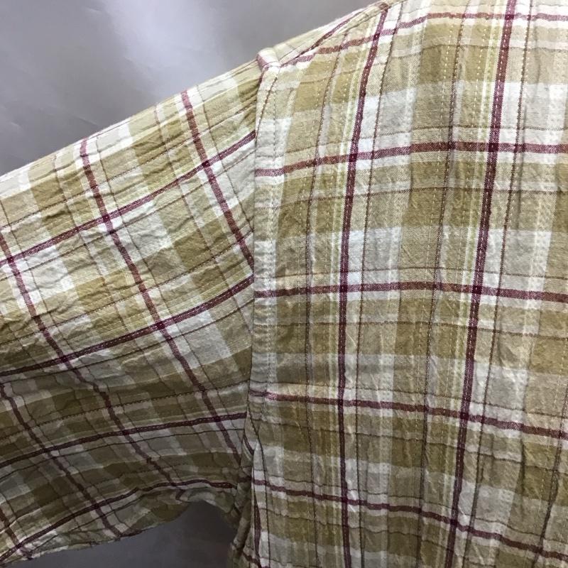 カールヘルム KARLHELMUT シャツ、ブラウス 半袖 半袖シャツ カラーシャツ 半袖カットソー チェックシャツ L チェック マルチカラー / マルチカラー /  メンズ USED 古着 中古 10118429