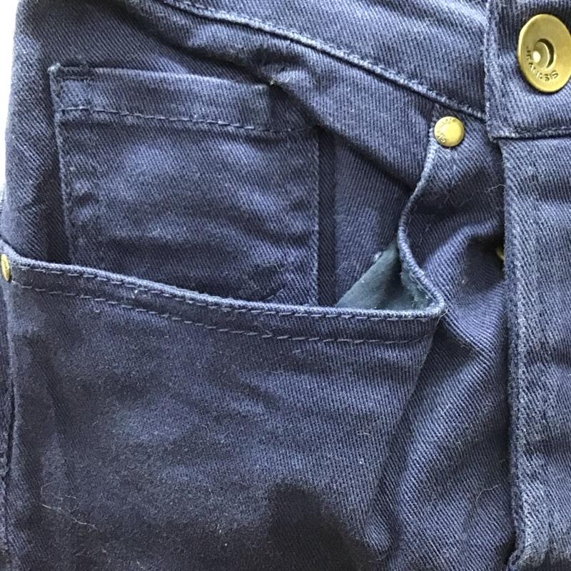 ジーナシス JEANASIS スカート ひざ丈スカート JS2500654N9 ストレッチ S 無地 紺 / ネイビー /  レディース USED 古着 中古 10114878
