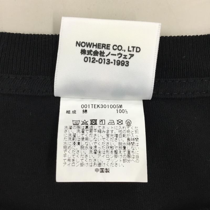 アベイシングエイプ A BATHING APE Tシャツ 半袖 001TEK301005M CAMO COLLEGE Tee M ロゴ、文字 黒 / ブラック /  メンズ USED 古着 中古 10111392